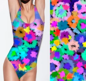 Eco Friendly Poly Spandex Bathing Suit for Girls