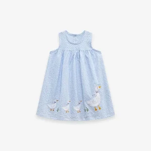 Elegant Girls Dress High Quality Fabric Muslim Kids Dress 4 to 5 Years
