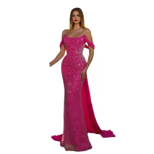 Elegant Satin Ball Gown Birthday Party Dress Backless Lace Design Crystal Flowers Ruffles Sweetheart Neckline