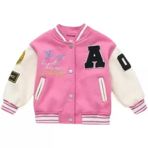Factory Boys Sports Clothing Baseball Coat Jacket Character Jackets Custom Kids Cartoon Cotton Standard Yifan