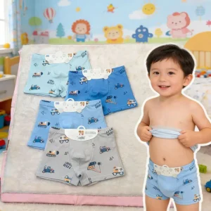 Factory Cotton Underwear for Boys in Various Colors and Sizes Available in Bulk Packs for Ages 1 13