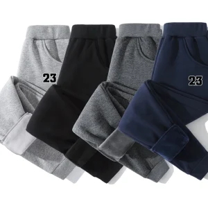 Factory Custom Design Sports Casual Kids Long Pants Trousers Boy