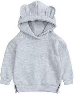 Factory Custom Kids Cute Hoodies Custom Plain Dyed 100% Cotton Breathable Soft Long Sleeve Boys Hoodies & Sweatshirts