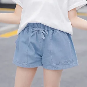 Factory Custom Summer Kids Baby Girls Denim Shorts Toddlers Children Toddler Girls Trousers
