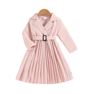 Factory Customization Daily Wear Custom Kids Dresses for Girls Long Sleeve