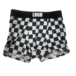 Factory Manufacturer Kids Underwear Custom Logo Soft Bamboo Fabric Children Boxer Brief for Boys