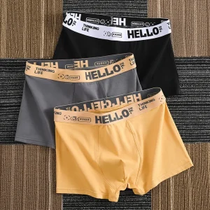 Factory Price Men Briefs Soft Breathable Boxer Brief Silk Underwear Underpants for Men Boxer Boy Shorts Brief