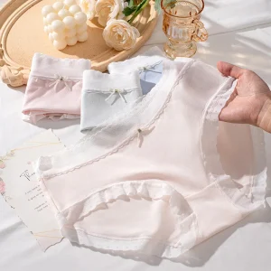 Factory Sale Sexy Women Panties for Girls Ultra thin Breathable Transparent Female Underwear