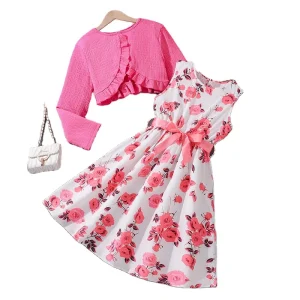 Factory customization Photo Shoot Outfit Elegant Party Dress for Girls for Birthdays and Special Events
