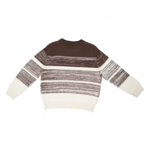 Fall Winter Warm Wool Knit Children’s Girls Embossed Sweater