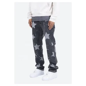 Fashion Boy Friend Denim Cargo Jeans Loose Factory Custom Printed Trousers for Men