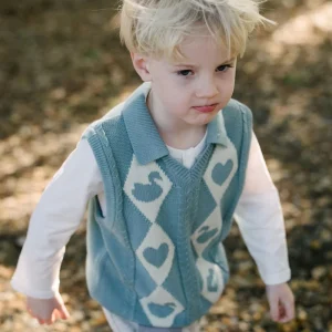 Fashion Customized Boys Knitted Sweater Jacket with Jacquard Pattern for ODM OEM