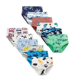 Fashion Cute 2-8 Years Kids Children Boy’s Cotton Breathable Triangle Briefs Underwear