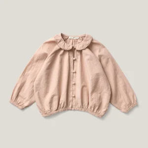 Fashion Girls Casual Breathable Cotton Ruffle Blouse for Kids