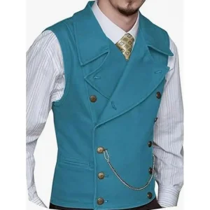Fashion Men Cotton Vest Black Colour