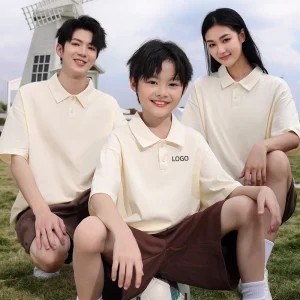 Fashion Summer Factory Boy T Shirt Breathable Leisure Children Polo Shirt