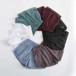 Female Mesh Lace Comfort Plus Size Sportswear High Waisted Outdoor Shorts Sexy Golf Tennis Skirts Shorts for Girls