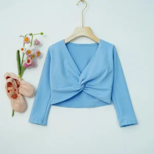 Fleece Girls Winter Ballet Dance Sweater for Keep Warming