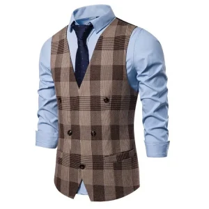 Formal v Neck Men Vest and Waistcoat