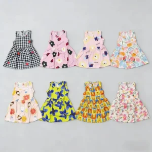 Girl Dresses for Summer Girls Dress Toddler Kids Gown Birthday Party Frock Cotton
