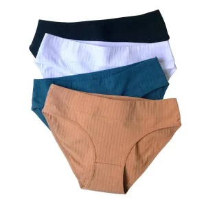 Girl Underwear Seamless Cotton Set 100% Cotton Women Ladies Underwear