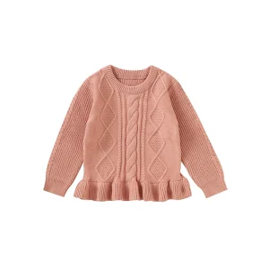 Girls Clothing Kid Size Baby Sweater Kids Clothes Girls Children’s Coats