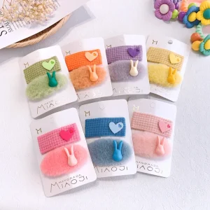 Girls Cute Hair Clip Cartoon Hair Accessories Kids Lovely Hair Pins Clips