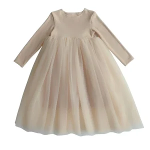 Girls Fashionable Princess Dress for Parties Long Sleeves for Baby Girls Spring Autumn Seasons