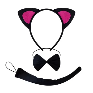 Girls Kids Costume Party Hairband Cosplay Accessories Children Cat Ear Headband