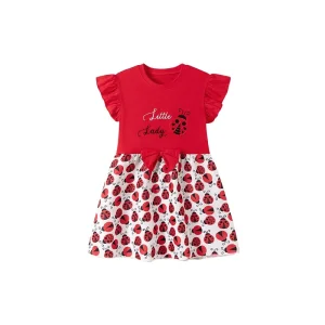Girls Party Dress Children’s Summer Girls Dresses Sleeveless Flower Girl Dress