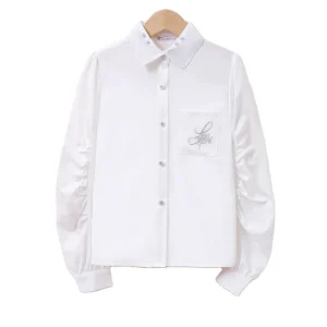 Girls School Shirts Back to School Girls T Shirts Polo Shirts Children’S Shirts for Girls