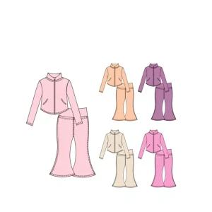 Girls Sportswear Kids Clothing Sets Summer Fashion Two Piece Short Sleeve Top and Skirt Set Custom Logo Quick Dry Yoga Wear