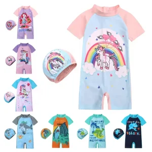 Girls Swim Wear Children Girls Swim Suits Swimwear Kids Swimming Clothes Swimsuit