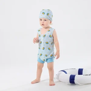 Girls Swimsuits One Piece Sleeveless Bathing Suits Multi Color Kids Sport Summer Dropped Waist Beach Swimwear