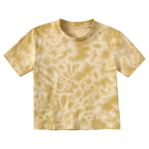 Girls T Shirt & Polo Shirts O Neck with Simple Solid Pattern Loose Casual Sport Style Plant Dye Tie Dye Short Sleeves