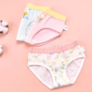 Girls Underwear Cute Cartoon Child’s Panties Boxers Briefs Shorts