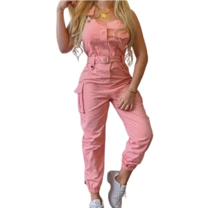 Girls Winter Clothes One Piece Jumpsuits Fashion Summer Bodycon Ladies Rompers Formal Full Length Jumpsuit