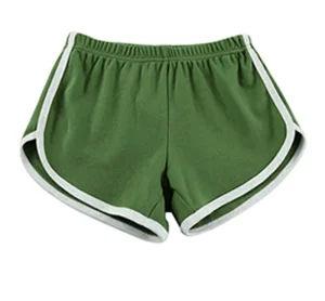 Girls Women Clothing Summer Custom Logo Breathable Eco-Friendly Mid-waisted Skorts Hip Lifting Spandex Booty Biker Gym Shorts
