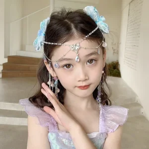 Hair Bows Hair Clips for Girls Hairpin Kids Barrette Double Layer Knot Children Clip Hair Accessories