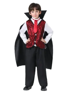 Halloween children’s limited edition cosplay vampire prince outfit