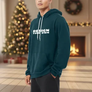 Heavyweight 100% Cotton Unisex Oversized Pullover Hoodie Embroidery Casual Logo Printed Men Boys