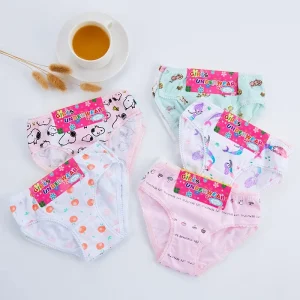 High Quality Boxer Panties Cute Little Girls Underwear Cartoon Printed Cotton Girls Panty Kids Panty House