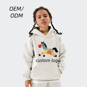 High Quality Cotton Fleece Children Kids Boy Hoodies Baby Boys Girls Long Sleeves Sweater Toddler Clothes Hoodies Print Top