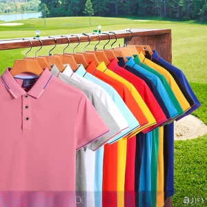 High Quality Golf Tee shirt Uniform Pour Homme T shirt Boys Men’s Embroidered Golf T Shirt Silk Cotton Custom Men’s Polo Shirts