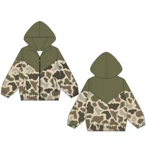 High Quality Kids Jacket for Fall Halloween Children Hooded Coat Kids Clothing Long Sleeves Boy Zipper Jacket Top