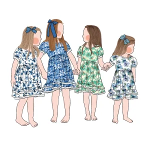 High Quality Latest Design Baby Girl Puff Sleeve Lace Ruffle Dress Summer Kids Dresses Sweet Baby Girl Clothing Dresses