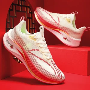 High Quality Lightweight Mesh Running Sneaker for Men Boys Back to School Sports Shoes Lace Up Closure Factory Direct