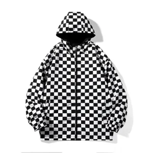 High Quality Plus Size Long Sleeve Casual Boys Fall Multicolor Men Plaid Jacket