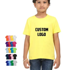 High Quality Short Sleeve Kids Pima Cotton T Shirt Plain Boy Children Custom Printed Kids Tshirts