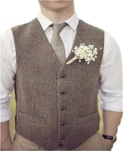 High Quality Stylish Waistcoat Suit Vest for Men